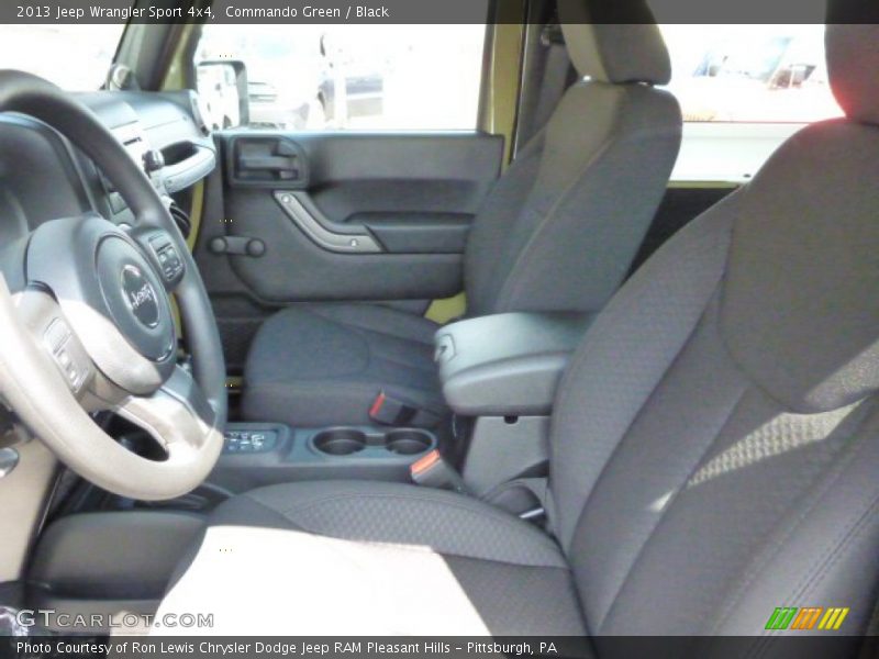 Commando Green / Black 2013 Jeep Wrangler Sport 4x4