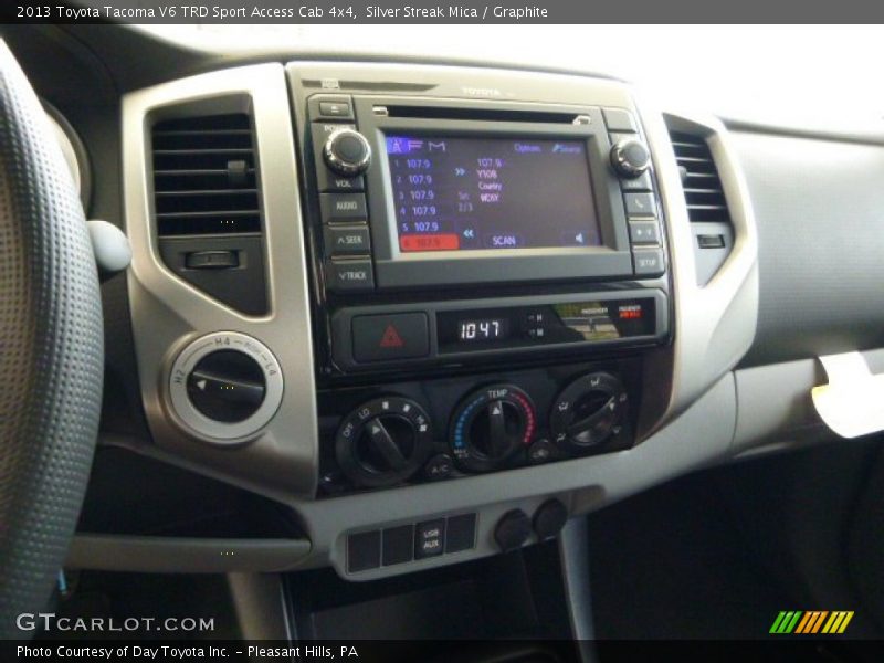 Silver Streak Mica / Graphite 2013 Toyota Tacoma V6 TRD Sport Access Cab 4x4