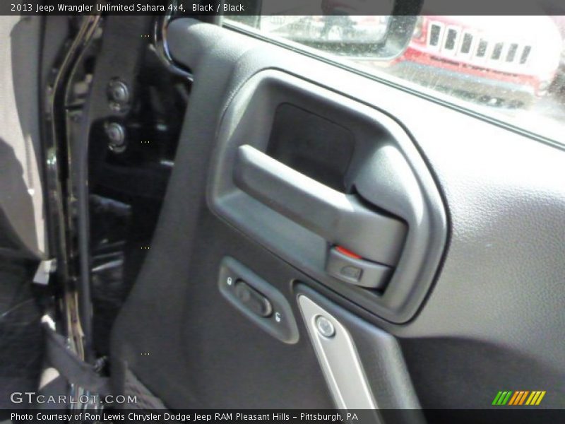 Black / Black 2013 Jeep Wrangler Unlimited Sahara 4x4