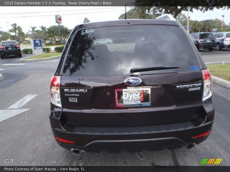 Deep Cherry Pearl / Black 2013 Subaru Forester 2.5 X Touring