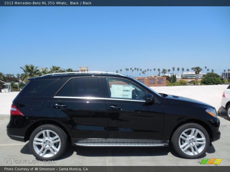 Black / Black 2013 Mercedes-Benz ML 350 4Matic