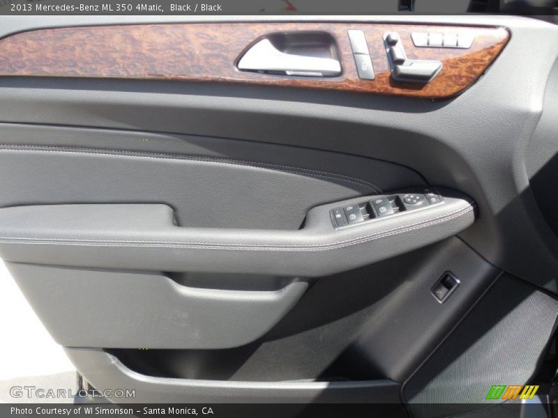 Black / Black 2013 Mercedes-Benz ML 350 4Matic