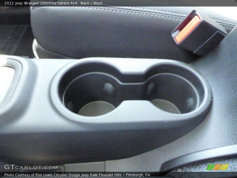 Black / Black 2013 Jeep Wrangler Unlimited Sahara 4x4