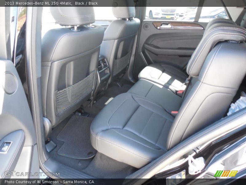 Black / Black 2013 Mercedes-Benz ML 350 4Matic