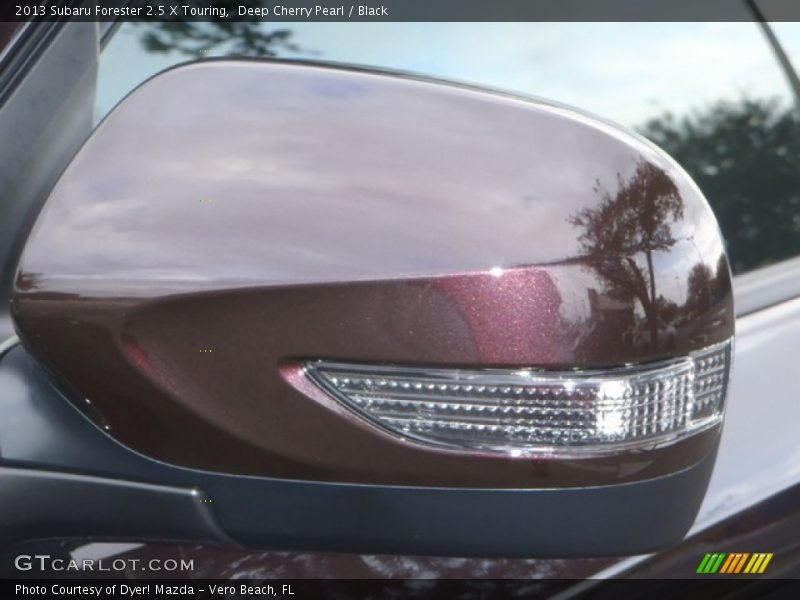Deep Cherry Pearl / Black 2013 Subaru Forester 2.5 X Touring