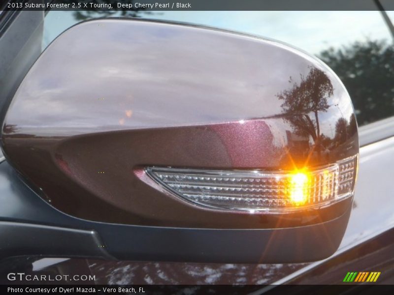Deep Cherry Pearl / Black 2013 Subaru Forester 2.5 X Touring
