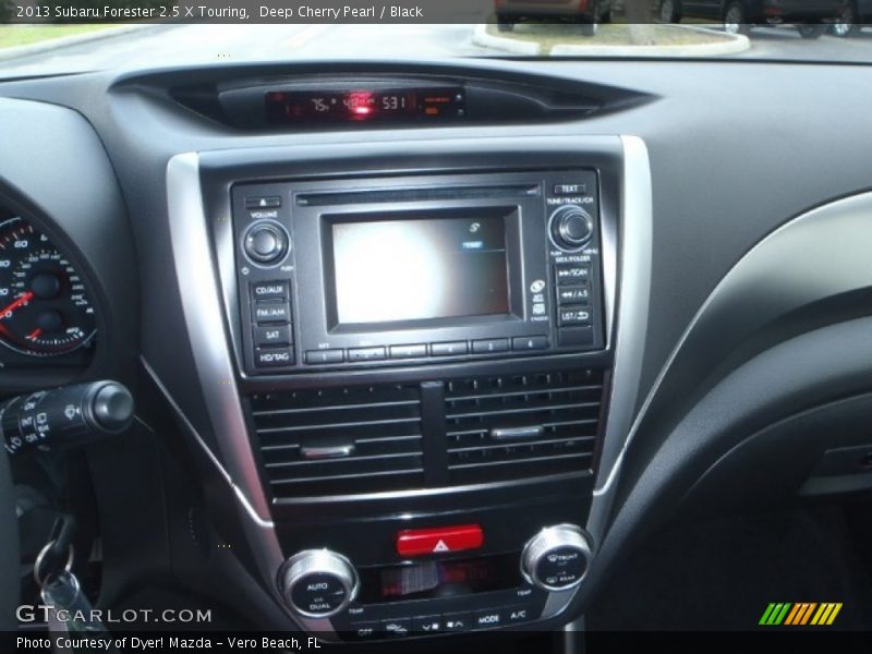 Deep Cherry Pearl / Black 2013 Subaru Forester 2.5 X Touring