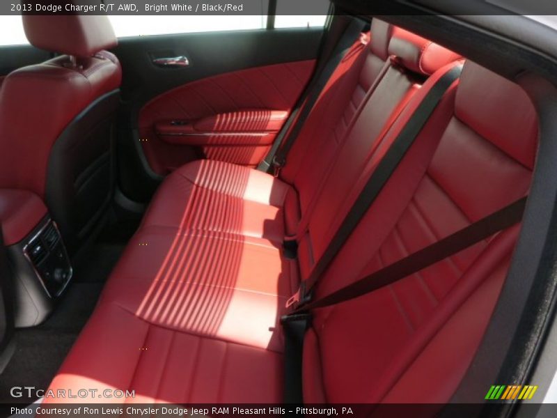 Rear Seat of 2013 Charger R/T AWD