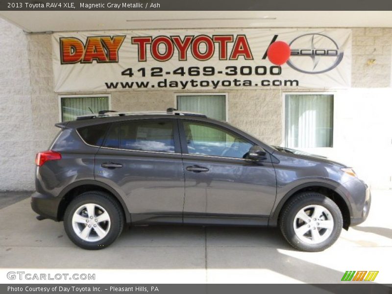 Magnetic Gray Metallic / Ash 2013 Toyota RAV4 XLE