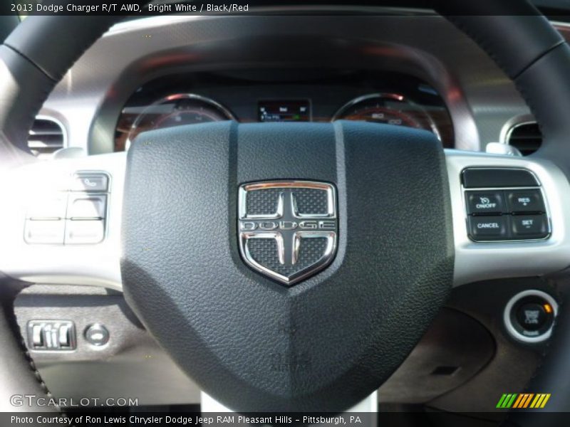 Controls of 2013 Charger R/T AWD