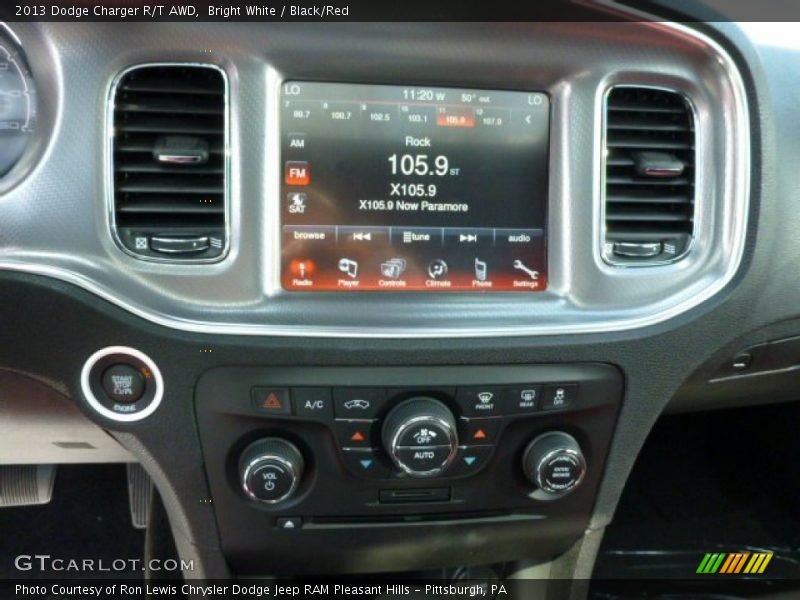 Controls of 2013 Charger R/T AWD
