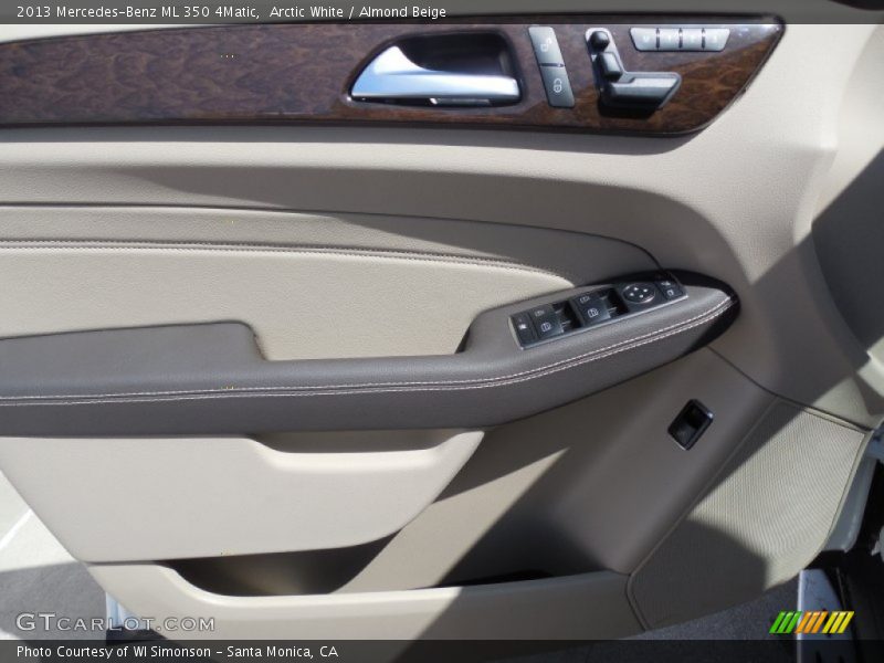 Arctic White / Almond Beige 2013 Mercedes-Benz ML 350 4Matic