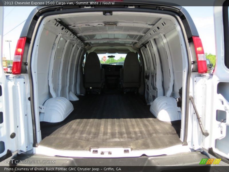 Summit White / Neutral 2013 Chevrolet Express 2500 Cargo Van