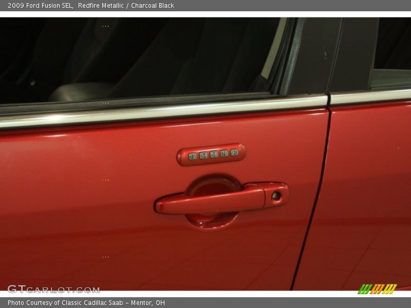 Redfire Metallic / Charcoal Black 2009 Ford Fusion SEL