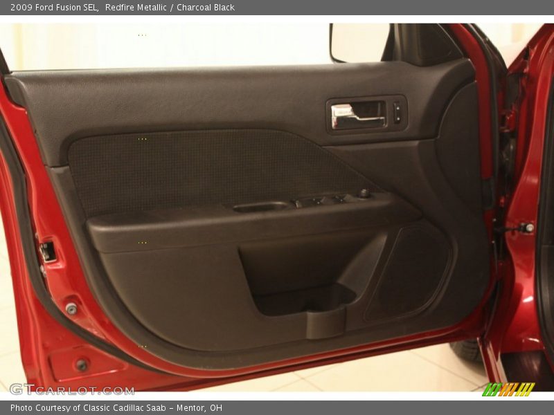 Redfire Metallic / Charcoal Black 2009 Ford Fusion SEL