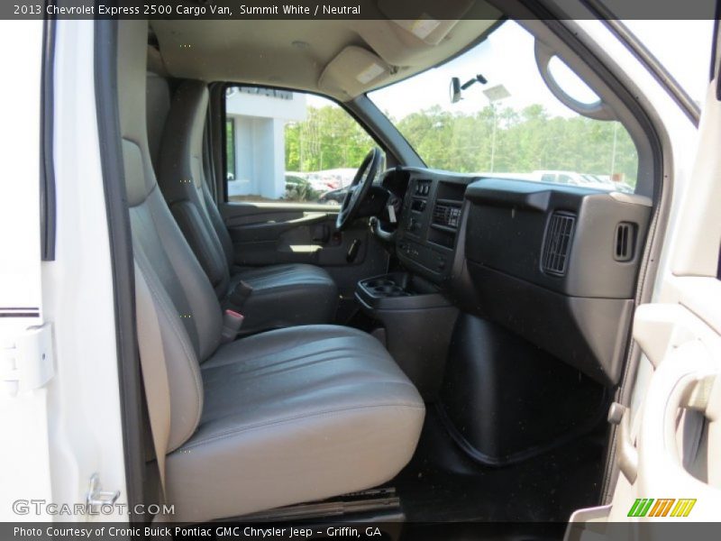 Summit White / Neutral 2013 Chevrolet Express 2500 Cargo Van
