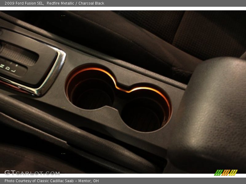 Redfire Metallic / Charcoal Black 2009 Ford Fusion SEL