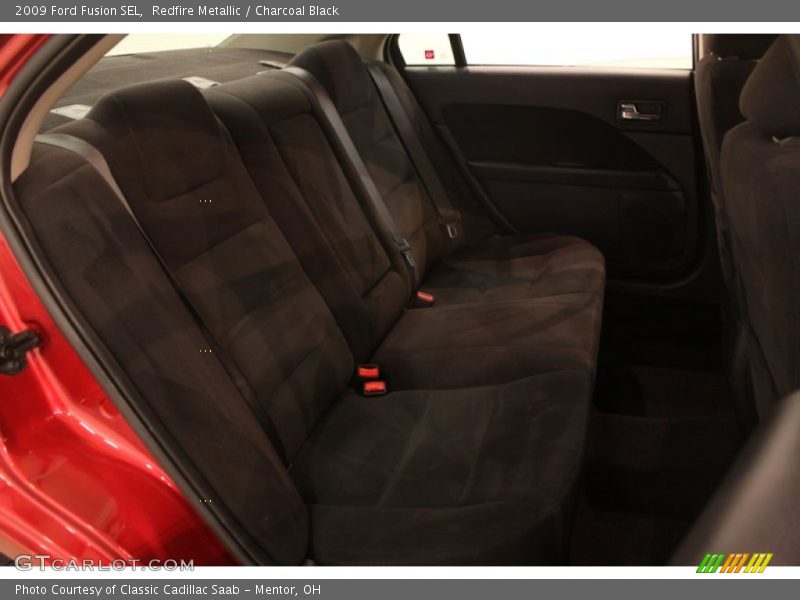 Redfire Metallic / Charcoal Black 2009 Ford Fusion SEL