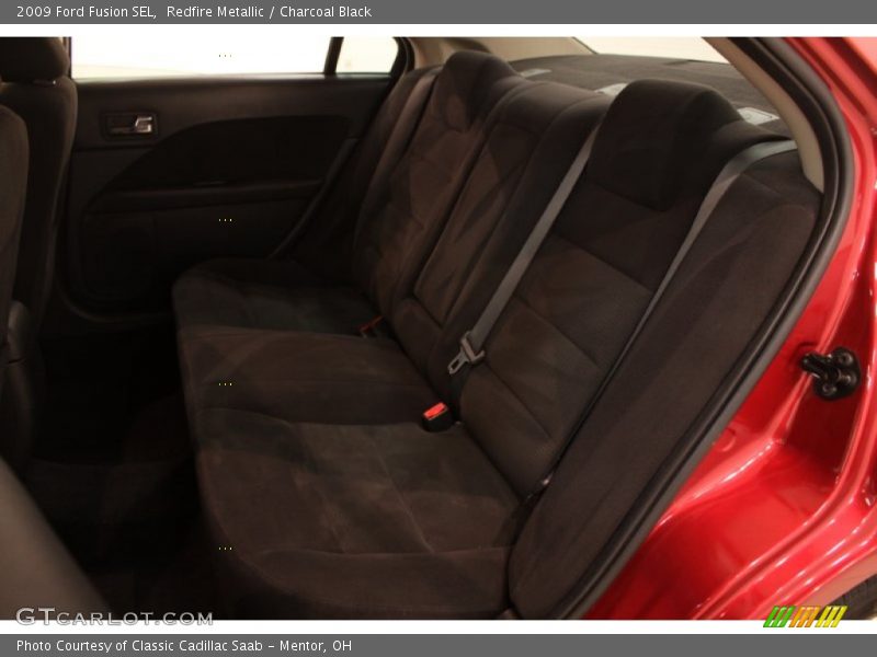 Redfire Metallic / Charcoal Black 2009 Ford Fusion SEL