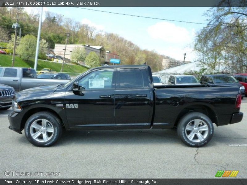  2013 1500 Sport Quad Cab 4x4 Black