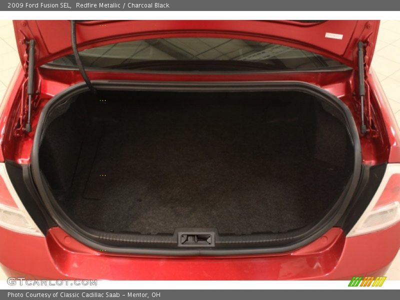 Redfire Metallic / Charcoal Black 2009 Ford Fusion SEL