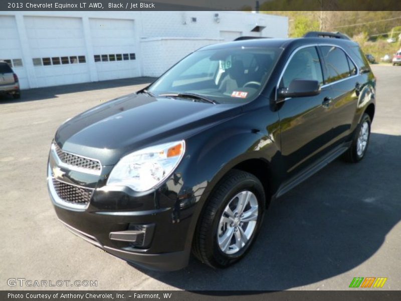 Black / Jet Black 2013 Chevrolet Equinox LT AWD