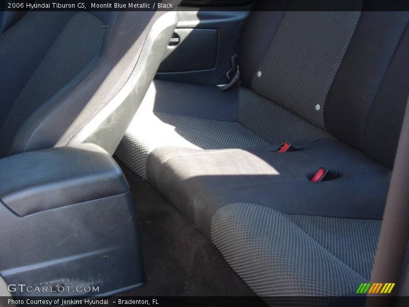 Moonlit Blue Metallic / Black 2006 Hyundai Tiburon GS