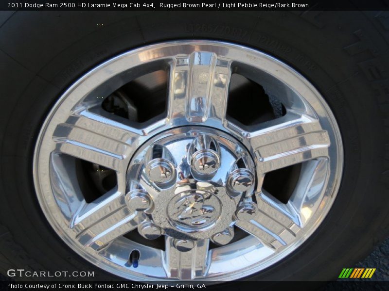 Rugged Brown Pearl / Light Pebble Beige/Bark Brown 2011 Dodge Ram 2500 HD Laramie Mega Cab 4x4