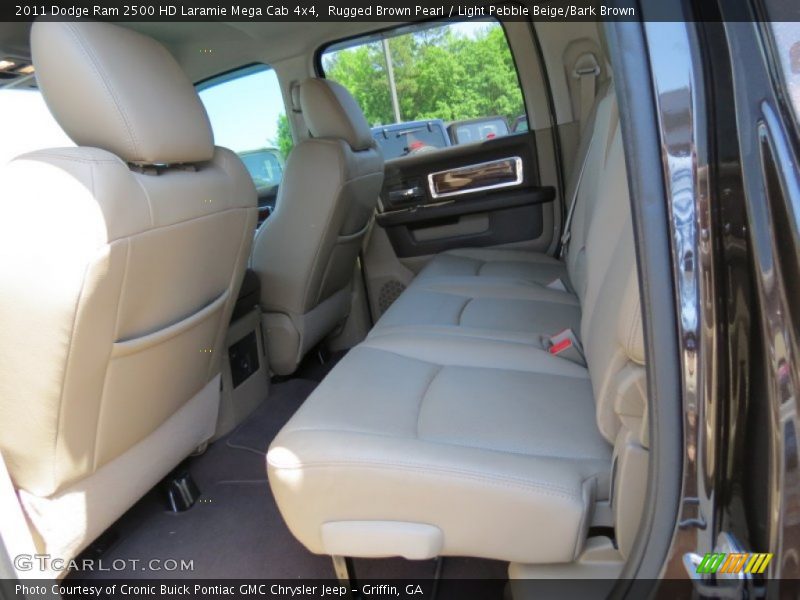 Rugged Brown Pearl / Light Pebble Beige/Bark Brown 2011 Dodge Ram 2500 HD Laramie Mega Cab 4x4