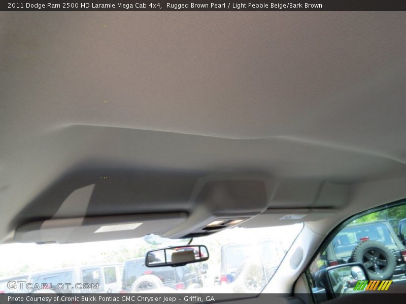 Rugged Brown Pearl / Light Pebble Beige/Bark Brown 2011 Dodge Ram 2500 HD Laramie Mega Cab 4x4