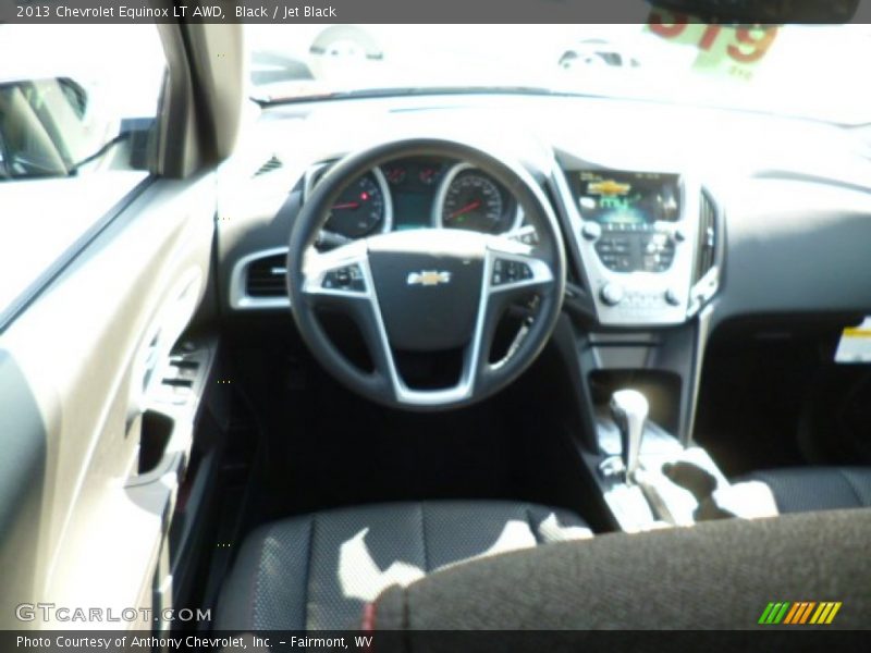 Black / Jet Black 2013 Chevrolet Equinox LT AWD