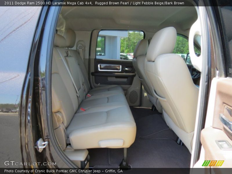 Rugged Brown Pearl / Light Pebble Beige/Bark Brown 2011 Dodge Ram 2500 HD Laramie Mega Cab 4x4