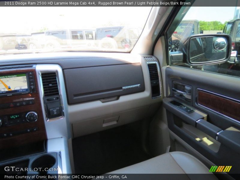 Rugged Brown Pearl / Light Pebble Beige/Bark Brown 2011 Dodge Ram 2500 HD Laramie Mega Cab 4x4