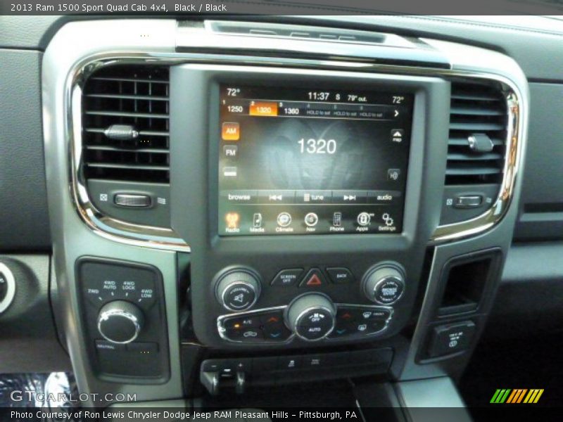 Controls of 2013 1500 Sport Quad Cab 4x4