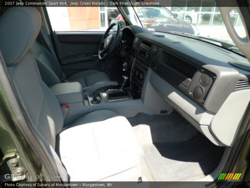 Jeep Green Metallic / Dark Khaki/Light Graystone 2007 Jeep Commander Sport 4x4