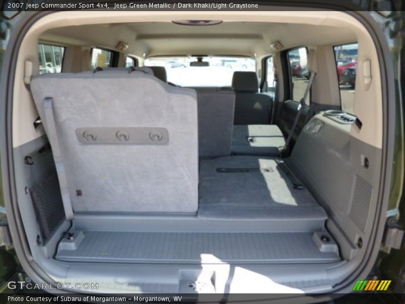 Jeep Green Metallic / Dark Khaki/Light Graystone 2007 Jeep Commander Sport 4x4
