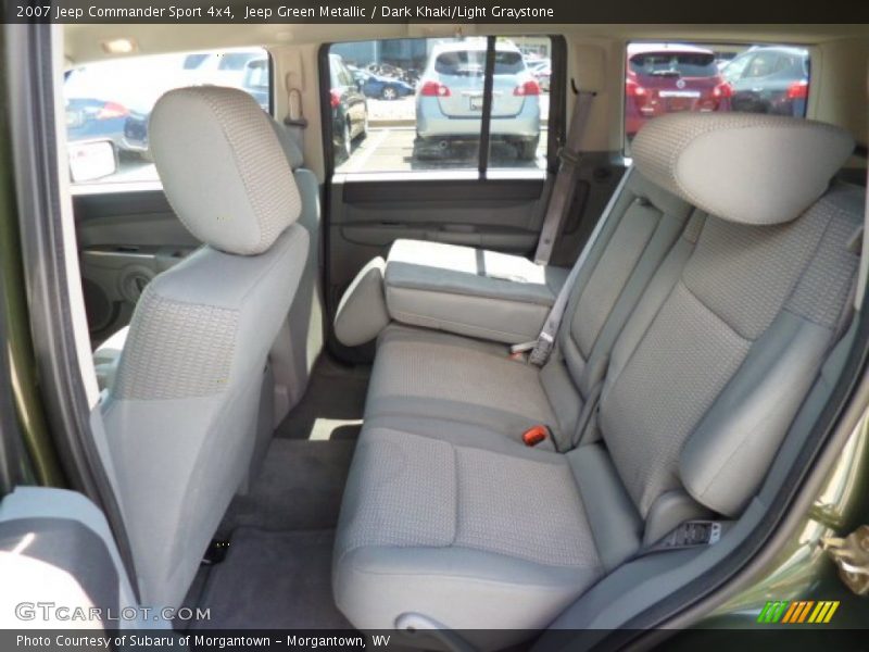Rear Seat of 2007 Commander Sport 4x4