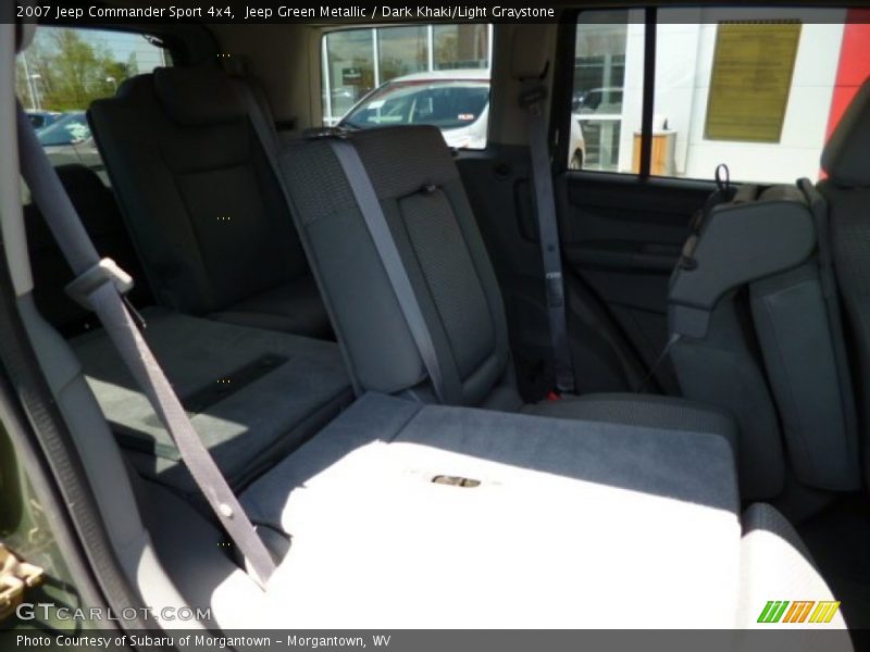 Jeep Green Metallic / Dark Khaki/Light Graystone 2007 Jeep Commander Sport 4x4