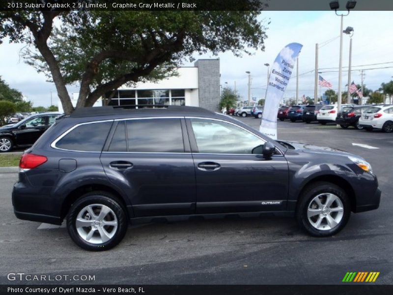 2013 Outback 2.5i Limited Graphite Gray Metallic