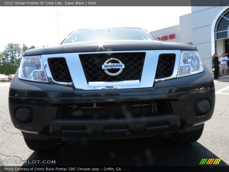 Super Black / Steel 2012 Nissan Frontier SV Crew Cab