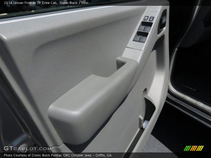 Super Black / Steel 2012 Nissan Frontier SV Crew Cab