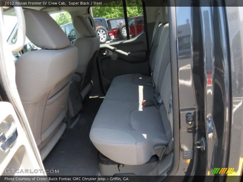 Super Black / Steel 2012 Nissan Frontier SV Crew Cab