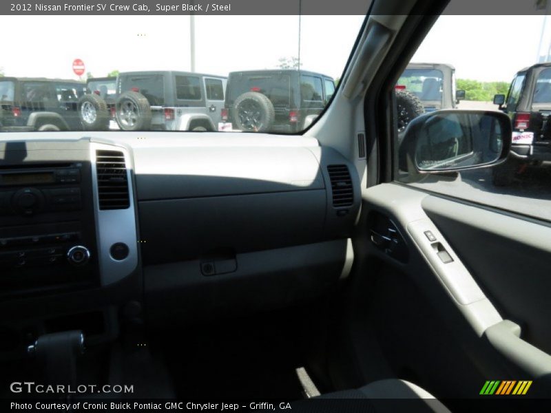 Super Black / Steel 2012 Nissan Frontier SV Crew Cab