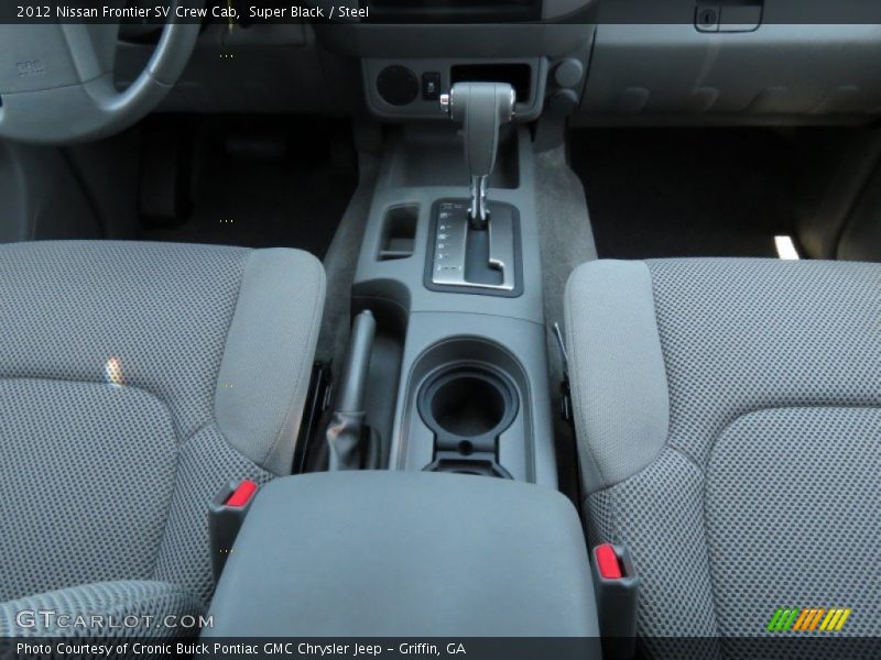 Super Black / Steel 2012 Nissan Frontier SV Crew Cab