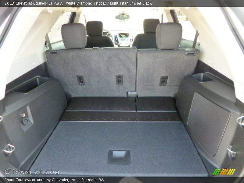 White Diamond Tricoat / Light Titanium/Jet Black 2013 Chevrolet Equinox LT AWD
