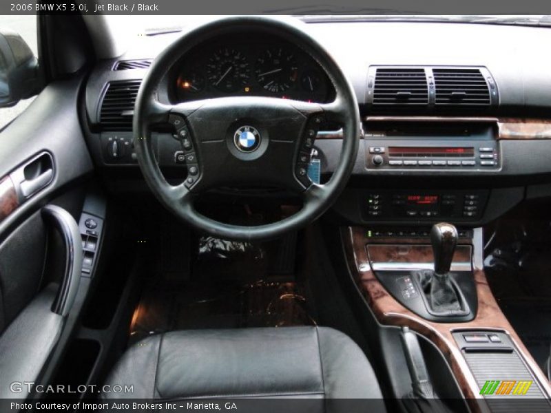 Jet Black / Black 2006 BMW X5 3.0i