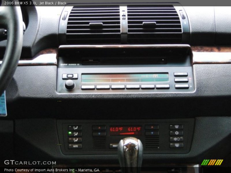 Jet Black / Black 2006 BMW X5 3.0i