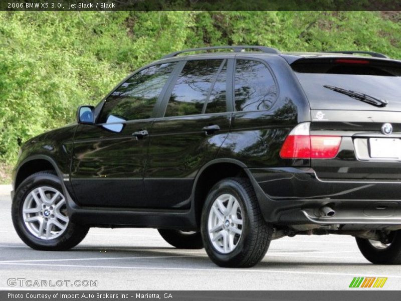 Jet Black / Black 2006 BMW X5 3.0i