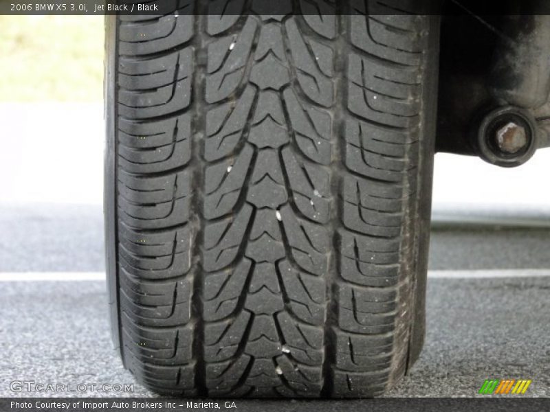 Jet Black / Black 2006 BMW X5 3.0i