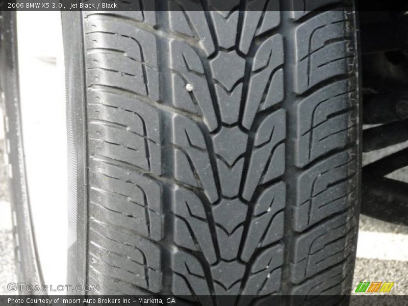 Jet Black / Black 2006 BMW X5 3.0i